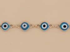 Eye Bead Linked Bracelet