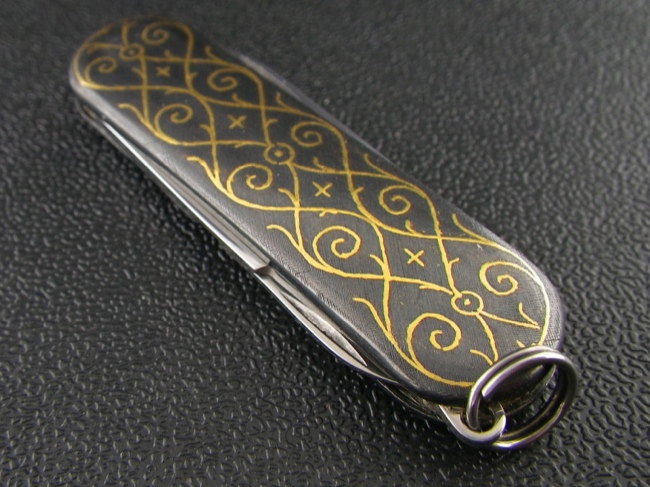 Original Victorinox Swiss Army Officer's Knife - Click Image to Close