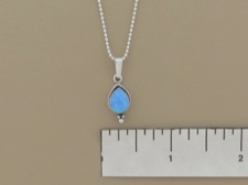 Opal Tear Necklace