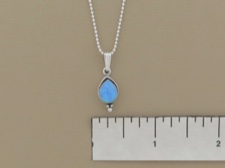 Opal Tear Necklace