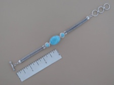 Larimar 3 Stone Beauty