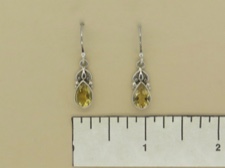 Citrine Tear Dangle