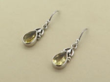 Citrine Tear Dangle