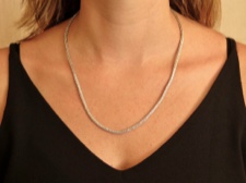 Chain Sterling Foxtail 20in