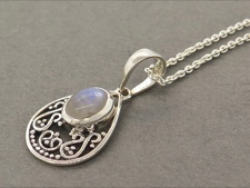 Rainbow Moonstone in Tear