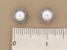 Pearl Post Earrings