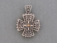 Ornate Sterling Cross