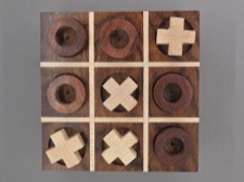 Tic Tac Toe Handmade Travel Size from India