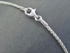 Chain, Sterling Spiga 16in