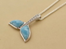 Larimar Whale Tail