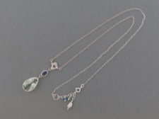 Green Amethyst Teardrop