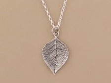 Sterling Silver Leaf
