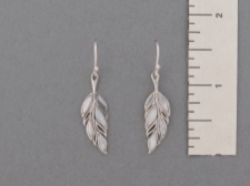 Sterling Feathers Inlaid