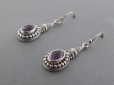 Amethyst Dangles