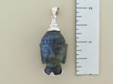 Labradorite Buddha Head