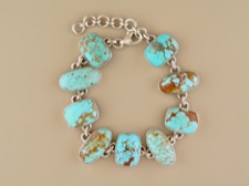 Turquoise Mixed Links