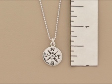 Sterling Compass Rose