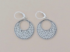 Sterling Dotted Circles