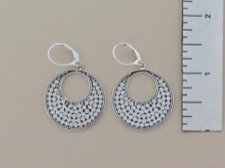 Sterling Dotted Circles