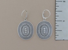 Sterling Dotted Ovals