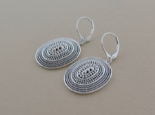Sterling Wide Ovals