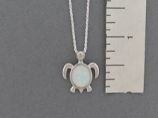 Opal Turtle Necklace