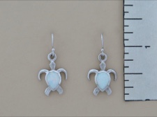 Opal Turtle Dangles