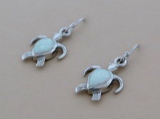 Opal Turtle Dangles