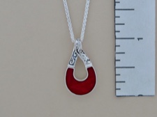 Coral Loop Necklace