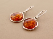 Amber Abstract Bezel