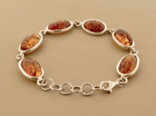 Amber Ovals Bracelet