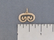 Petroglyph Pendant 14kt