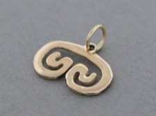 Petroglyph Pendant 14kt