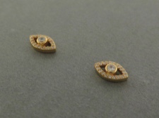Gold Vermeil Evil Eye