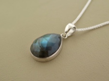 Labradorite Faceted Tear