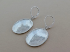 Sterling Oval Dangles