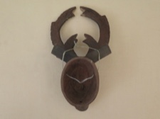Bobo Bush Spirit Antelope Handcarved Wooden Mask