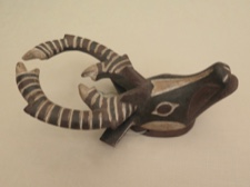 Bobo Bush Spirit Antelope Handcarved Wooden Mask