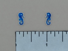 Adorable Enamel Seahorse