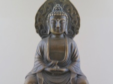 Bronze Buddha in Meditation Mudra