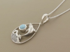 Larimar Leaping Dolphin!