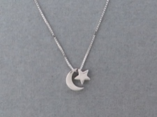 Sterling Moon and Star