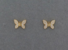 Gold Vermeil Butterflies