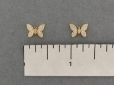 Gold Vermeil Butterflies