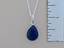 Lapis Tear Necklace