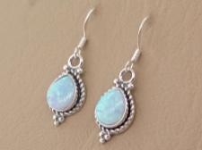 Opal Tear Earrings