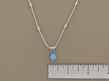 Opal Tear Necklace