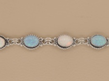 Opal Oval Bracelet