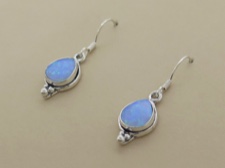 Opal Tear Earrings