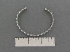 Sterling Ball Cuff